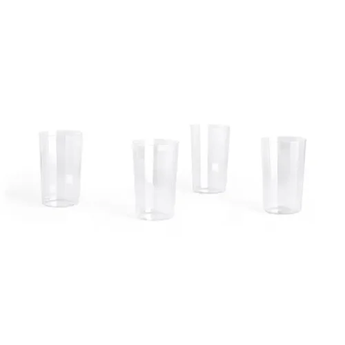 HAY - Klare Angle Dricksglas, 4 st. (Stor H13 cm)