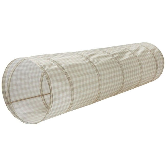 3 Sprouts - Legetunnel, Gingham/Beige - (ITLGBG)