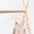 3 Sprouts - Velvet Hanger (set of 15) - Cream, Gray, Hazelnut thumbnail-2