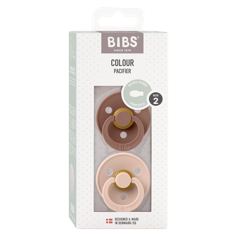 BIBS - Colour Klassisk napp - Beige, Brun - Size 2