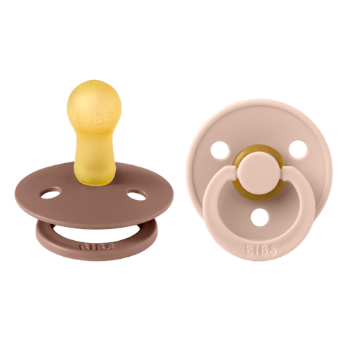 BIBS - Colour Klassisk napp - Beige, Brun - Size 2