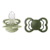 BIBS - Pacifier Supreme 2 PACK Silicone - Sage/Hunter Green - Size 2 thumbnail-1