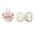 BIBS - Pacifier Supreme 2 PACK - Blush GLOW/Vanilla GLOW - Size 2 thumbnail-1