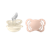 BIBS - Pacifier Couture 2 PACK - Ivory/Blush - Size 1 thumbnail-1