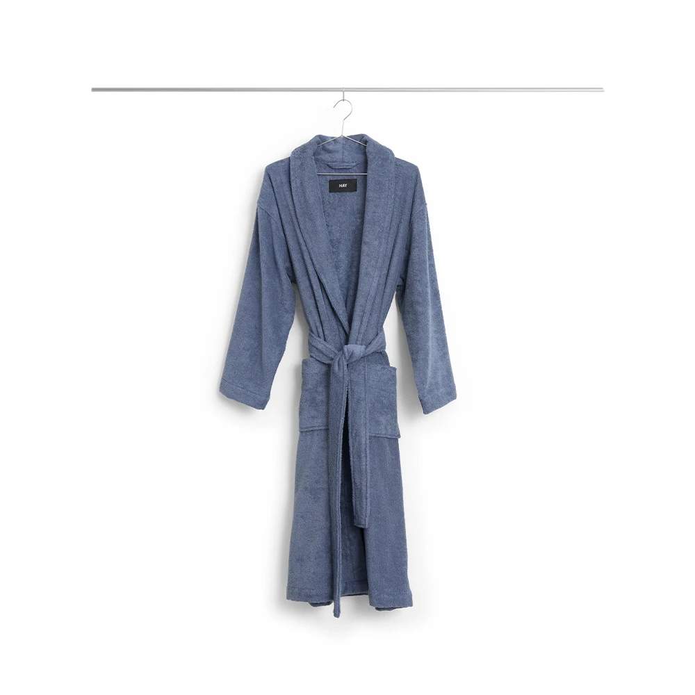 HAY - HAY Mono Badekåpe S/M Steel Blue - Lunehjem.no - Interiør på nett
