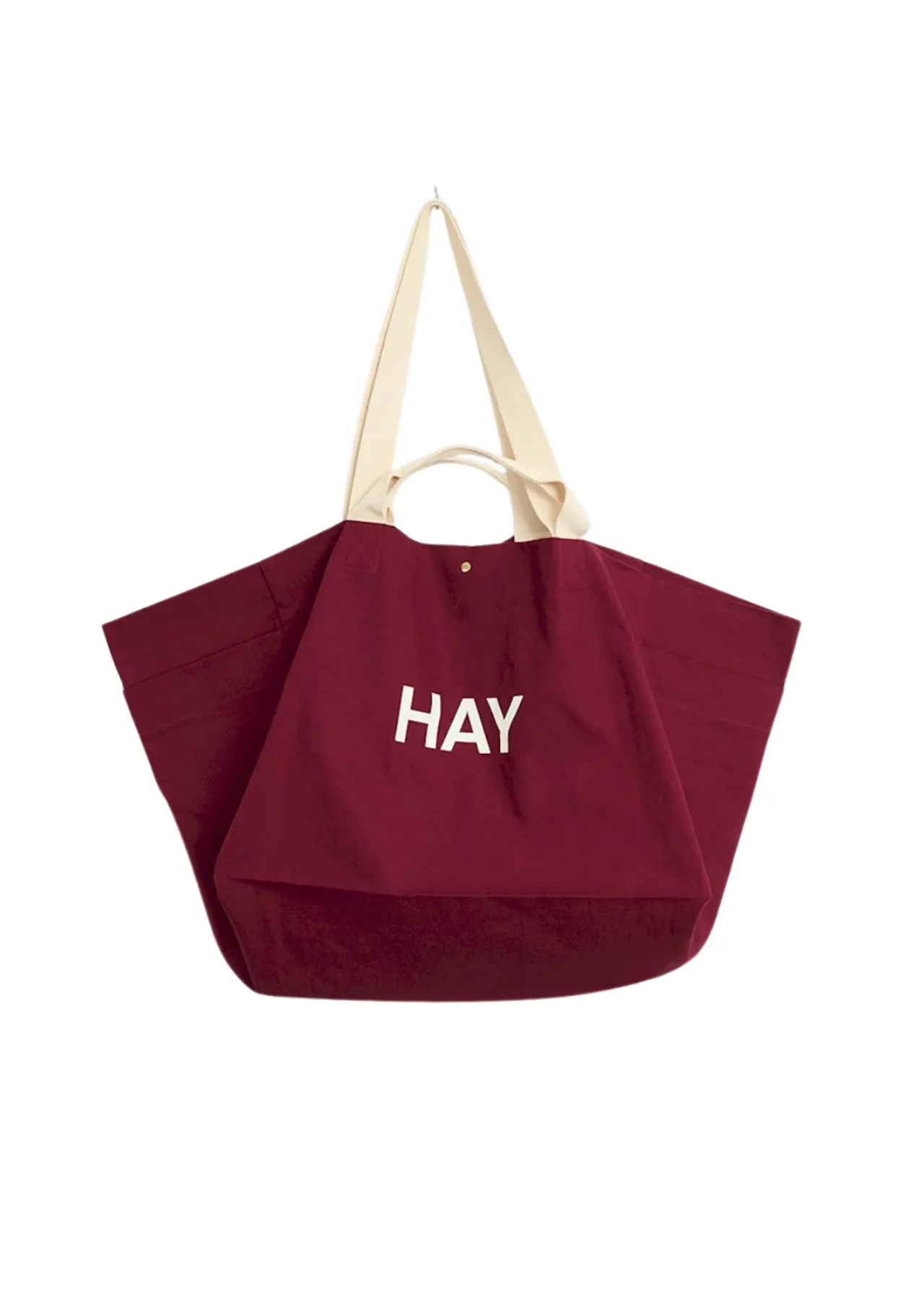 HAY Weekend Bag Organic veske L Burgundy