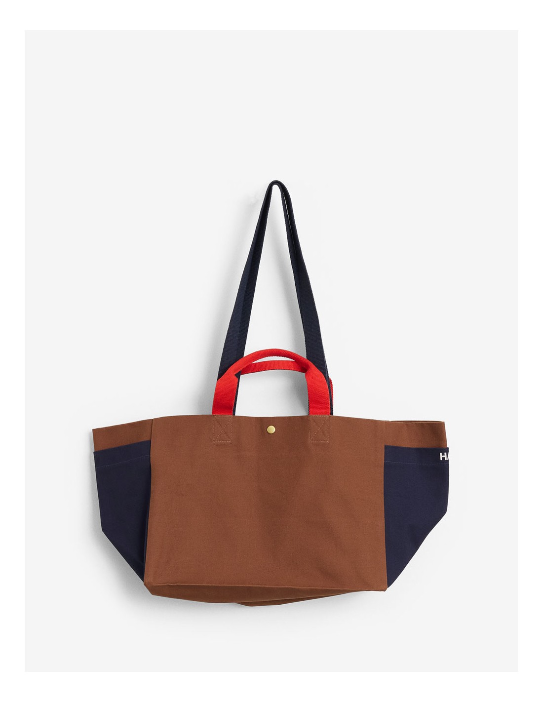 HAY - HAY Weekend Bag Small Brown Multi - Lunehjem.no - Interiør på nett