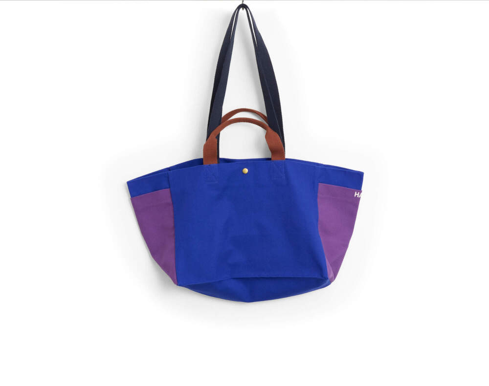 HAY - Weekendbag Liten (Elektrisk Blå Multi)