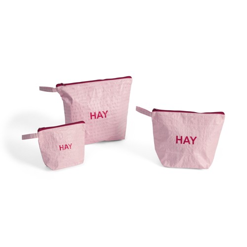 HAY - Candy Mono Necessär - Set om 3