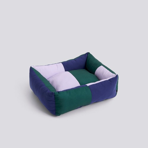 HAY – Hundbädd – Small – Grön/Lavendel/Blå – H21 x B52 x L60