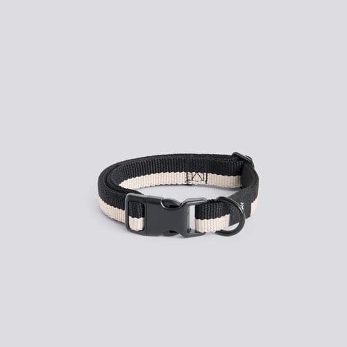 HAY - Dogs Collar Flat S/M (Black &