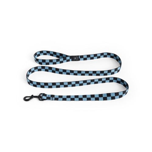 HAY - Dogs Leash Flat Check - M/L - Blue