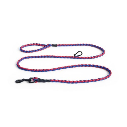 HAY - Dogs Leash Braided Adjustable - M/L - Blue