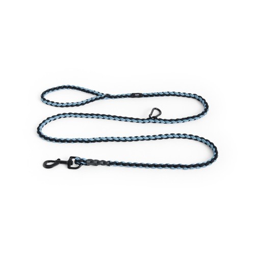HAY – Hundkoppel flätad justerbar – M/L – Blå
