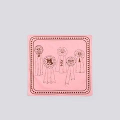 HAY - Recycled Dogs Scarf 55 x 55 (Pink)