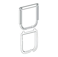 Ferplast - replacement door for Swing 5 & 7 & Microchip