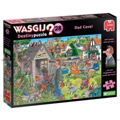 Wasgij Destiny 28 Dad Cave! (1000 pieces) (JUM02092)