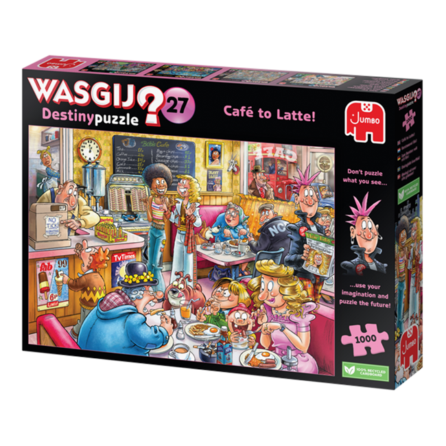 Wasgij - Destiny 27 Coffee Shop (1000 pieces) (JUM01855)