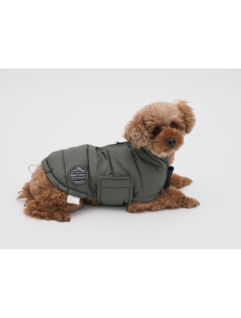 Nordic paws - Dog Raincoat Albert - Green - XXS 25cm