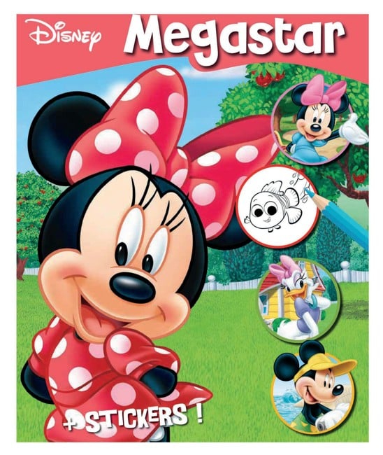 Disney - Megastar Colouringbook - Minnie Mouse