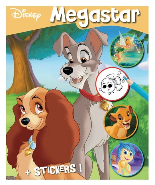 Disney - Megastar Colouringbook - Filmstart