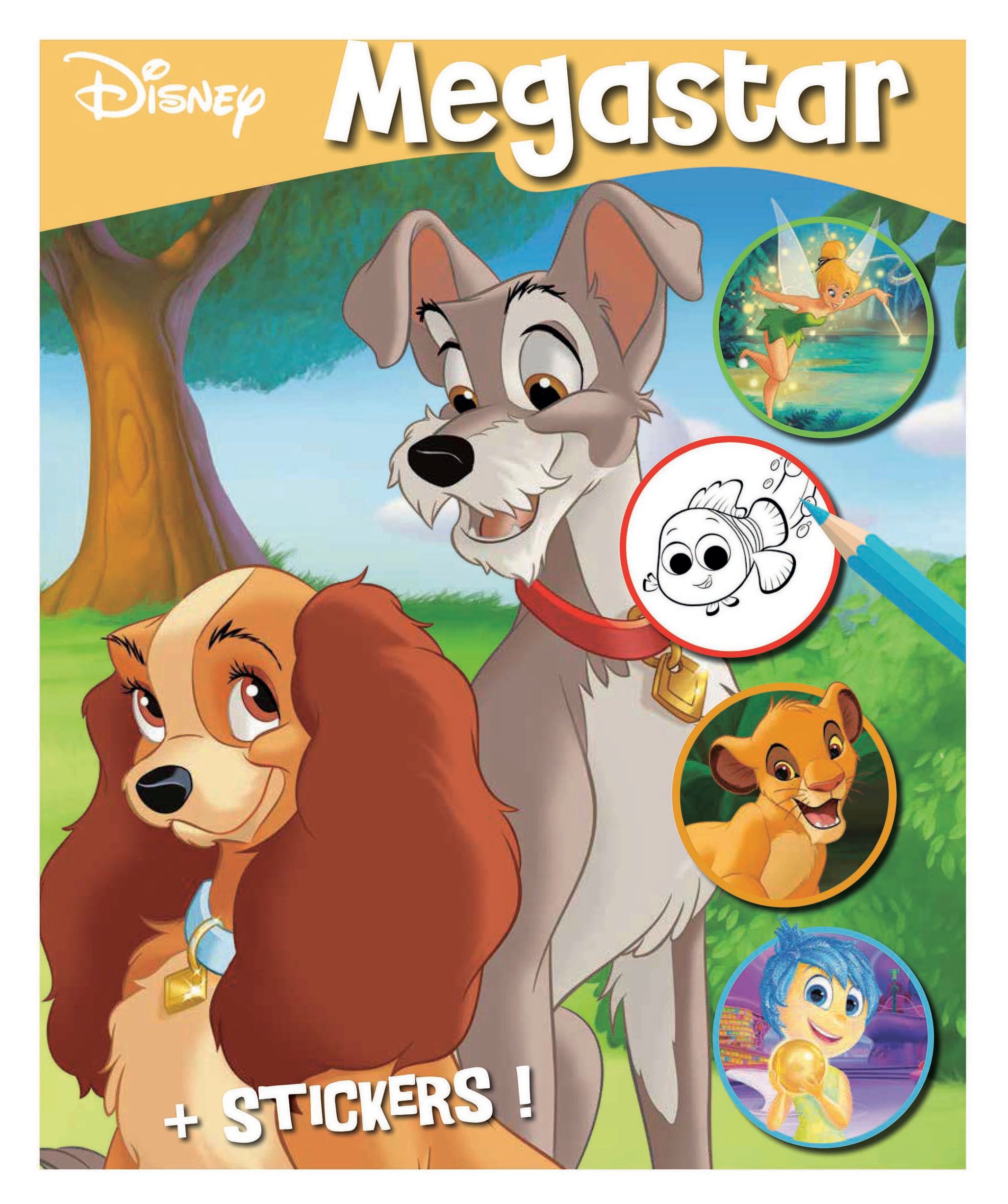 Disney - Megastar Colouringbook - Movie start