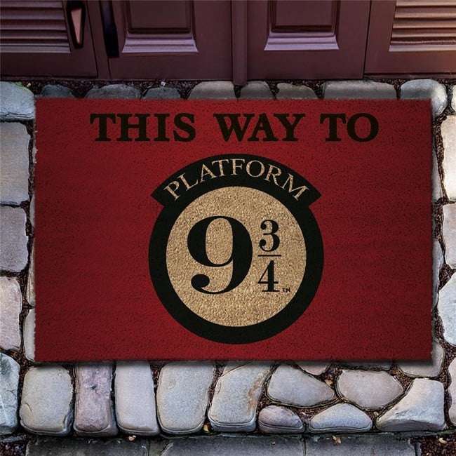 HARRY POTTER (THIS WAY TO PLATFORM 9 3/4) 60X40 COIR DOOR MAT