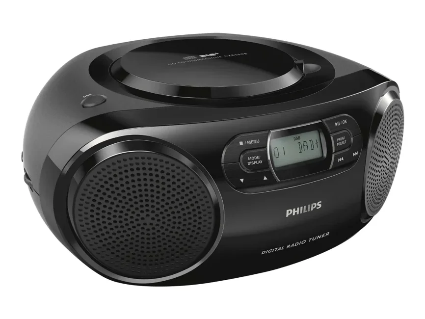 Philips - Tragbarer CD-Player - Schwarz