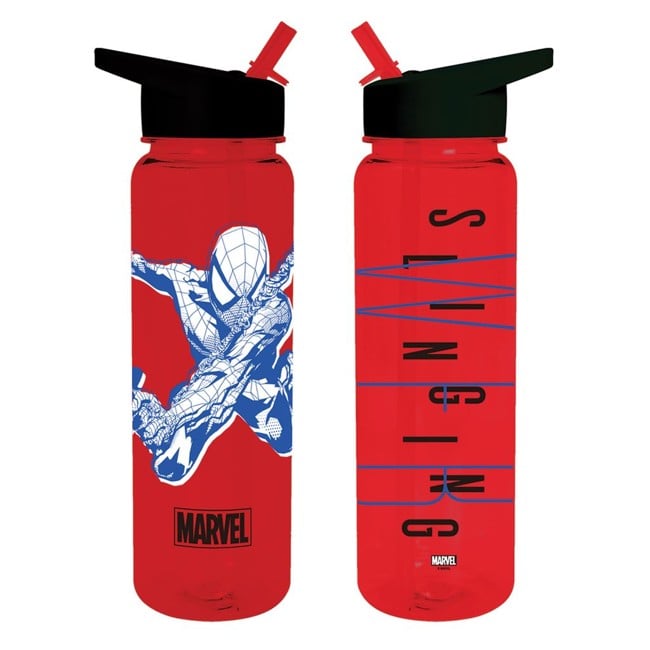 SPIDER-MAN (SLING) PLASTIC DRINKS BOTTLE