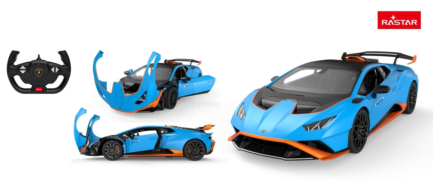 Rastar - Lamborghini Huracan STO radio-ohjattava 1:14 - (98700)