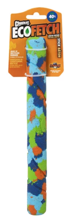 Chuckit - Eco Fetch Stick - Lavet af genanvendeligt gummi  - 28cm