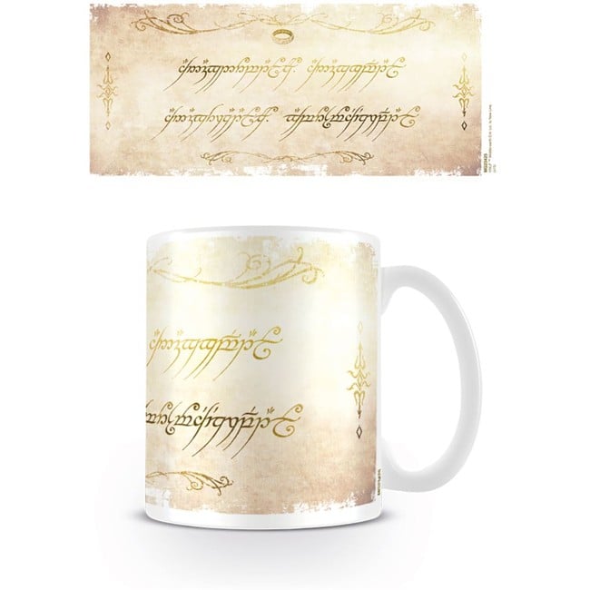 THE LORD OF THE RINGS (RING INSCRIPTION) MUG