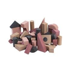 BabyTrold - foam building blocks - Dusty Rose (18-49DR)