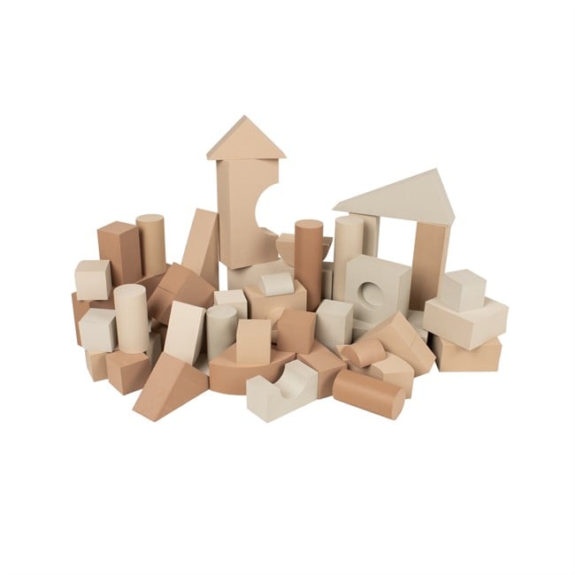 BabyTrold - Foam building blocks - Sand (18-49SA)