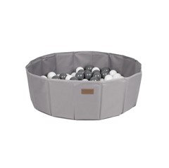 BabyTrold - Foldable Ball Pit with Balls - Ask (18-47BA-ASK)