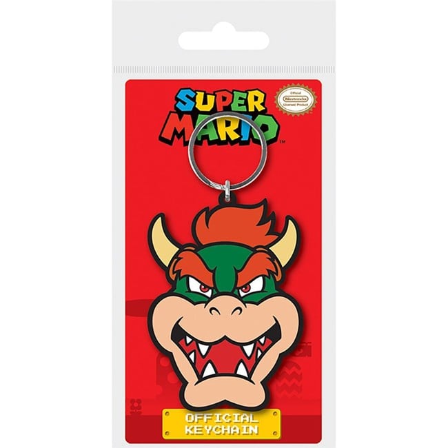 SUPER MARIO (BOWSER) PVC KEYCHAIN