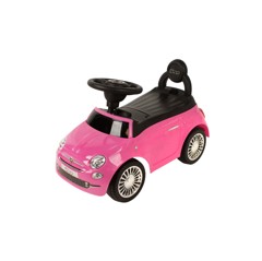 BabyTrold - Fiat 500 - Gåbil - pink