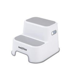 BabyTrold - 2-Step Stool - White (19-03HT2)