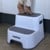 BabyTrold - 2-Step Stool - White (19-03HT2) thumbnail-2