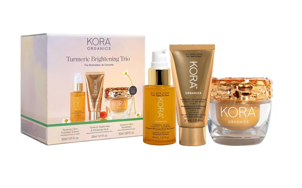 KORA Organics - Turmeric Brightening Trio Cadeauboxen