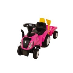 BabyTrold - Tractor Ride-On - Pink (20-42TR-P)