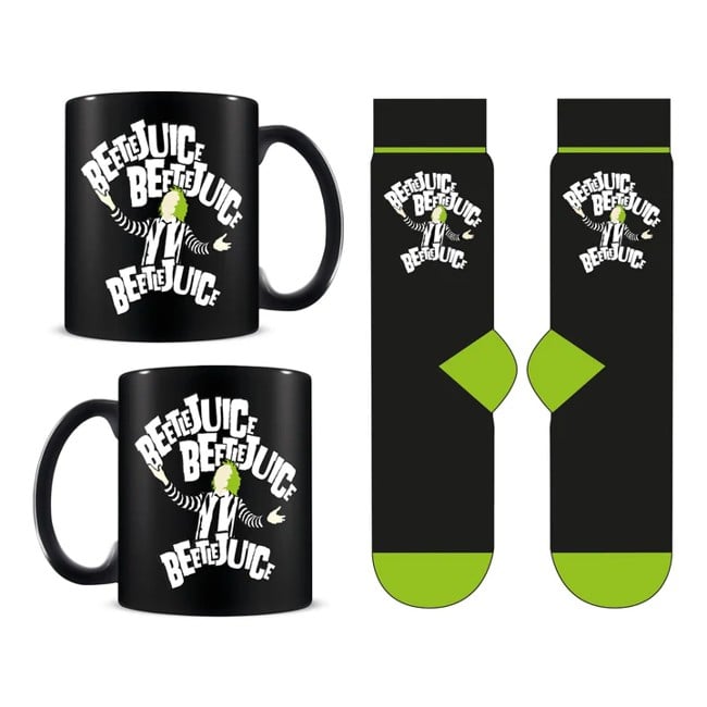 BEETLEJUICE MUG & SOCK SET