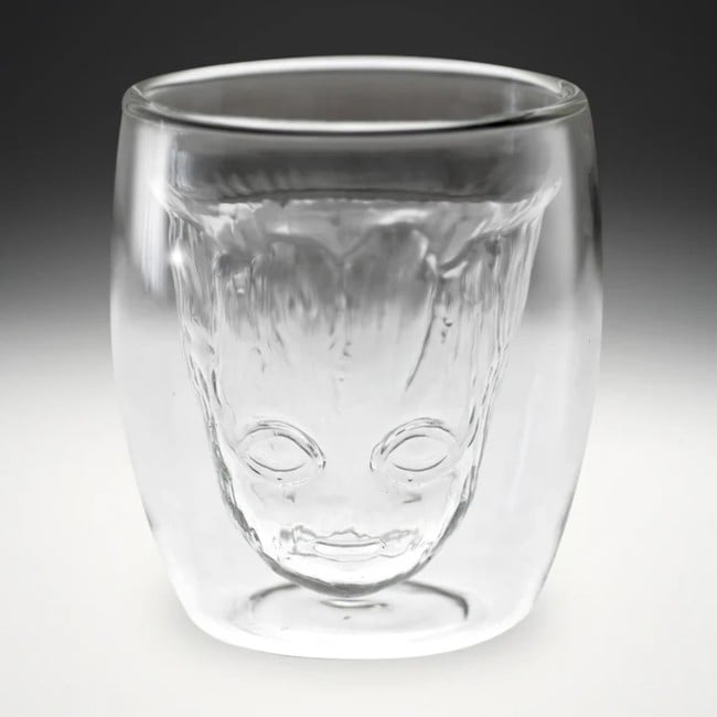 BABY GROOT 3D FEATURE GLASS