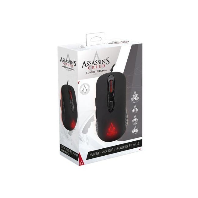 Assassin's Creed - Gaming Mouse 3600 DPI -LED-Black