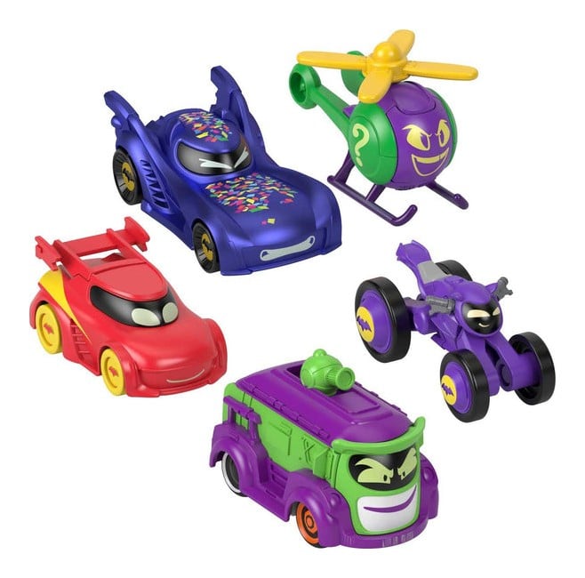 Fisher-Price - Batwheels Køretøjs Multipack