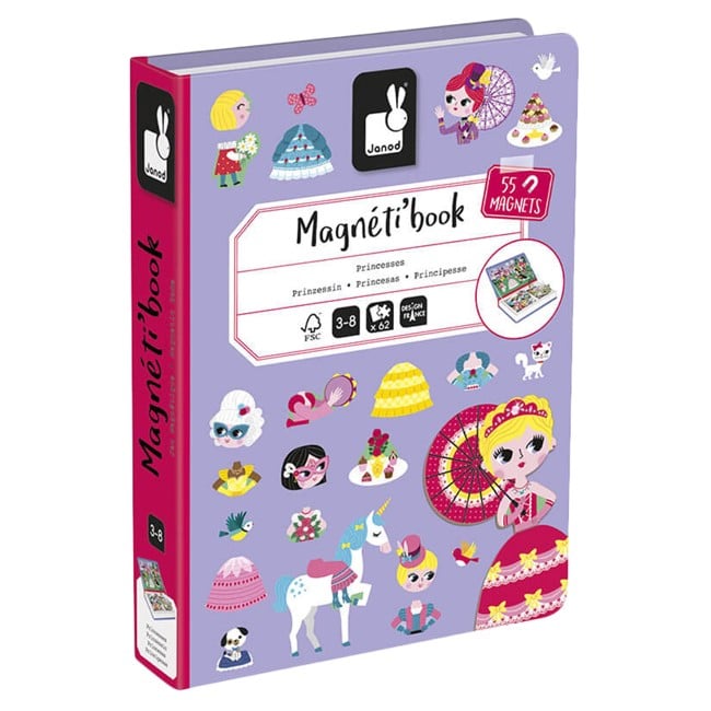 Janod - Magneti'Book - Prinsesse