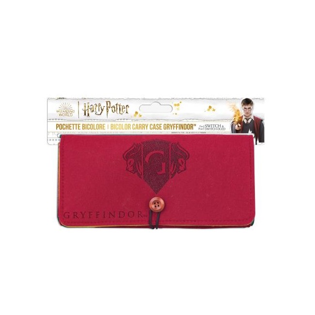 Harry Potter - Felt Pocket for Switch Gryffindor