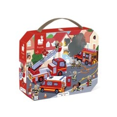 Janod - Puzzle Firemen - 24 Pcs (LKJ2605)