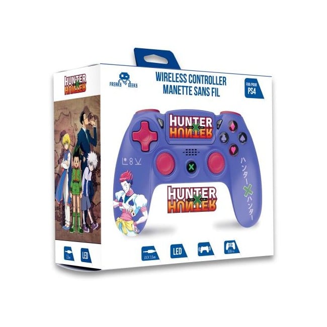 Hunter x Hunter-Wireless Controller for PS4 with 3,5mm jack slot - Purple - Hisoka