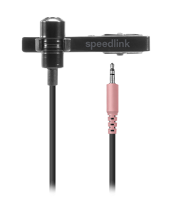 Speedlink - SPES Clip-On Microphone, black